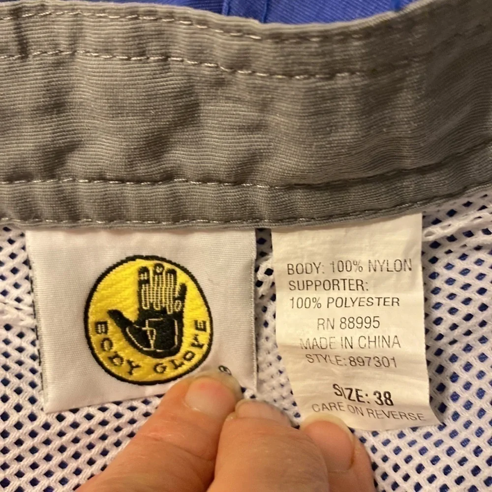 Body Glove Swim Trunks Size 38